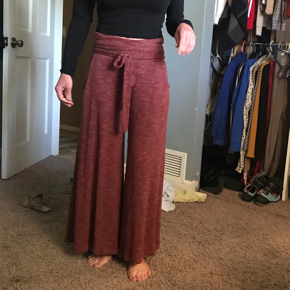 Free People Wide Leg Active Wear Yoga Pants